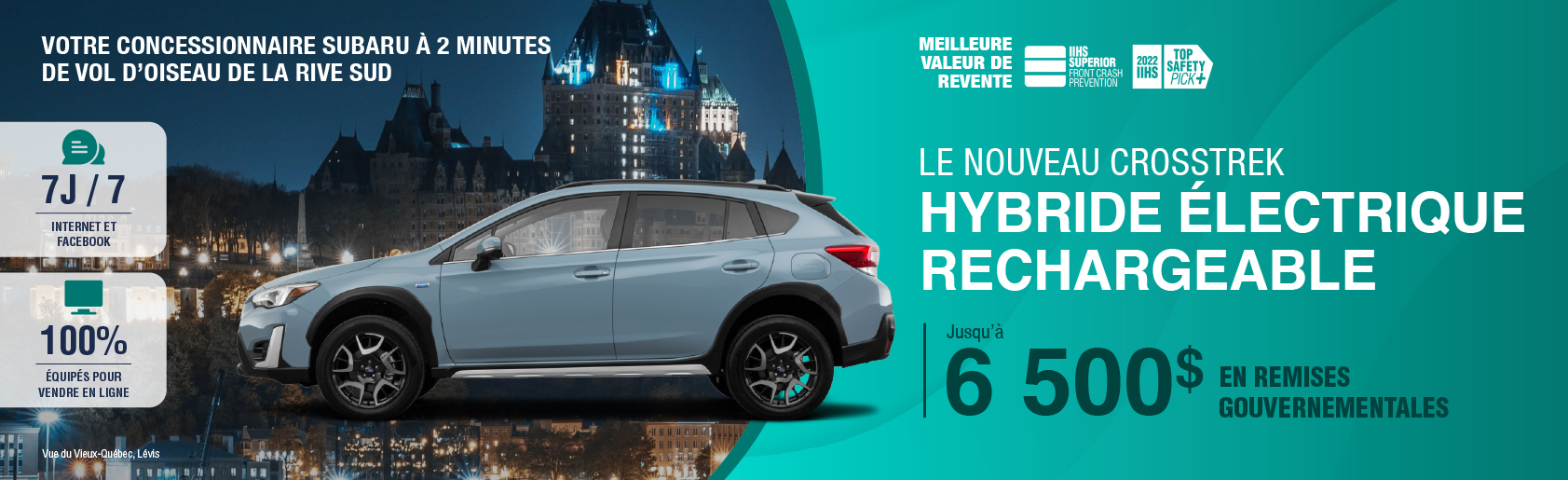 Le Subaru Crosstrek Hybride 2022 à Québec - Desjardins Subaru Le Subaru Crosstrek Hybride 2022 à Québec - Desjardins Subaru