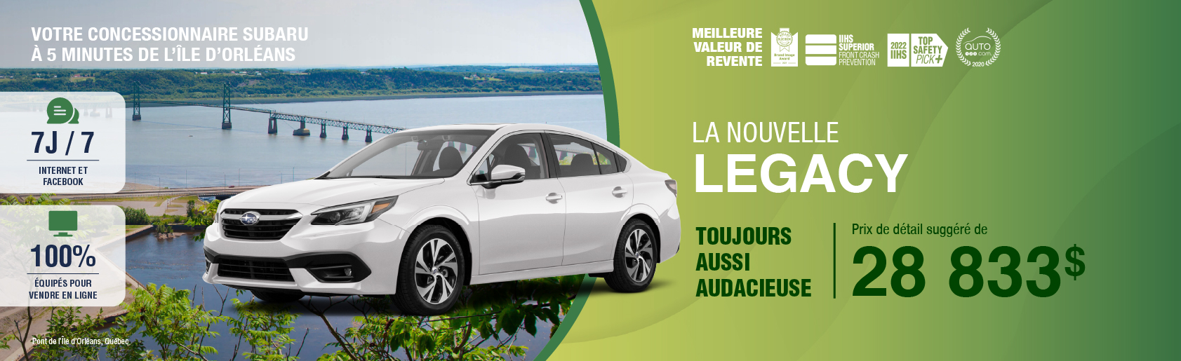 La Subaru Legacy 2022 à Québec - Desjardins Subaru La Subaru Legacy 2022 à Québec - Desjardins Subaru