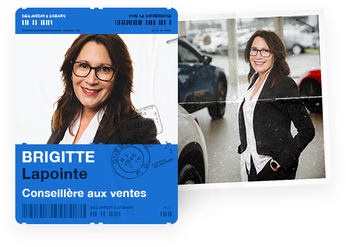 Brigitte Lapointe, conseillère aux ventes chez Desjardins Subaru