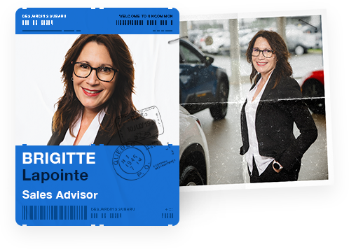 Brigitte Lapointe, Sales Advisor at Desjardins Subaru