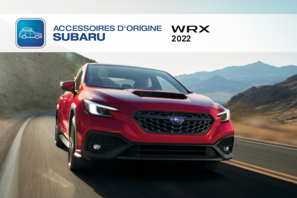 Brochure Subaru WRX 2022