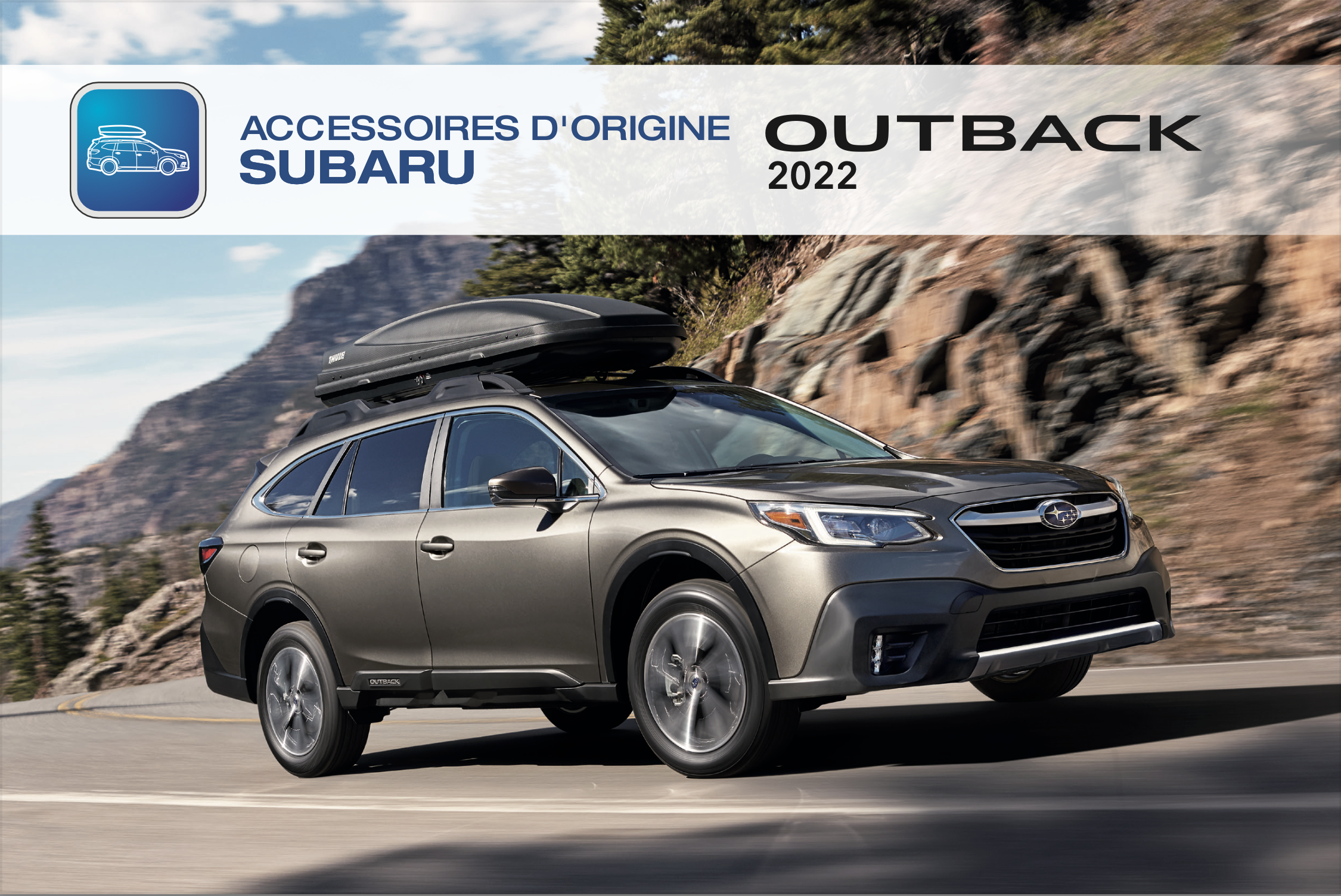 Brochure Accessoires - Subaru Outback 2022